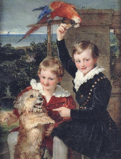 Prince Ernest and Prince Edward of Leiningen, William Charles Ross